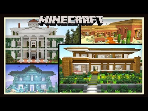 6 Unique Minecraft House Designs