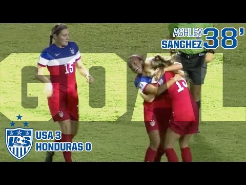 U-20 WNT vs. Honduras: Ashley Sanchez Second Goal - Dec. 11, 2015