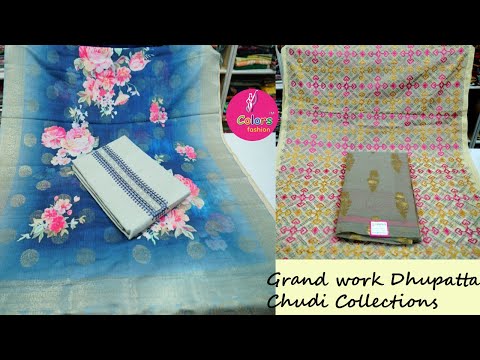 Grand Dhupatta Work Chudi Collections || Episode 111 || Colors Fashion