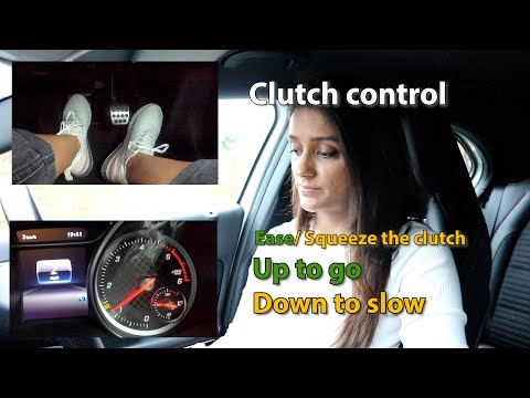 Clutch control | Tips on how to control the clutch | How to keep the car slow | Driving Lesson