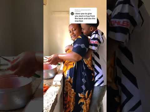 Hugging Mother From Behind?