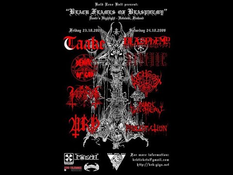Black Flames Of Blasphemy Festival 24 10 2009   Revenge & Blasphemy
