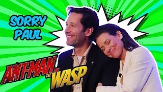 Paul Rudd & Evangeline Lilly Funny Moments (Ant-Man and the Wasp)