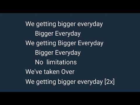 Bigger Everyday song lyrics by Moses Bliss