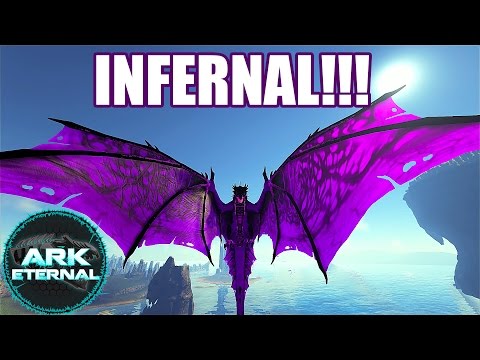 MATANDO TUDO COM O INFERNAL WYVERN INSANO!!! - ARK ETERNAL #12