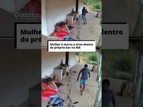 Mulher é morta a tiros dentro do próprio bar no MA