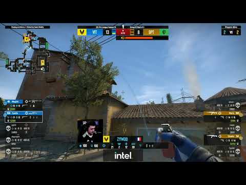 crazy round, everyone die !! Vitality vs Sprout