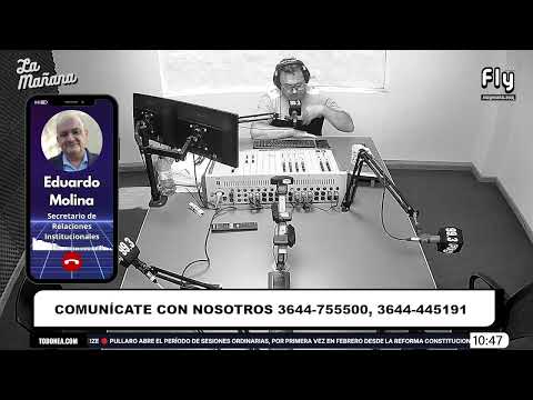 🔴𝗖𝗢𝗠𝗨𝗡𝗜𝗖𝗔𝗖𝗜𝗢́𝗡 𝗧𝗘𝗟𝗘𝗙𝗢́𝗡𝗜𝗖𝗔┃Eduardo Molina - Secretario de relaciones Institucionales