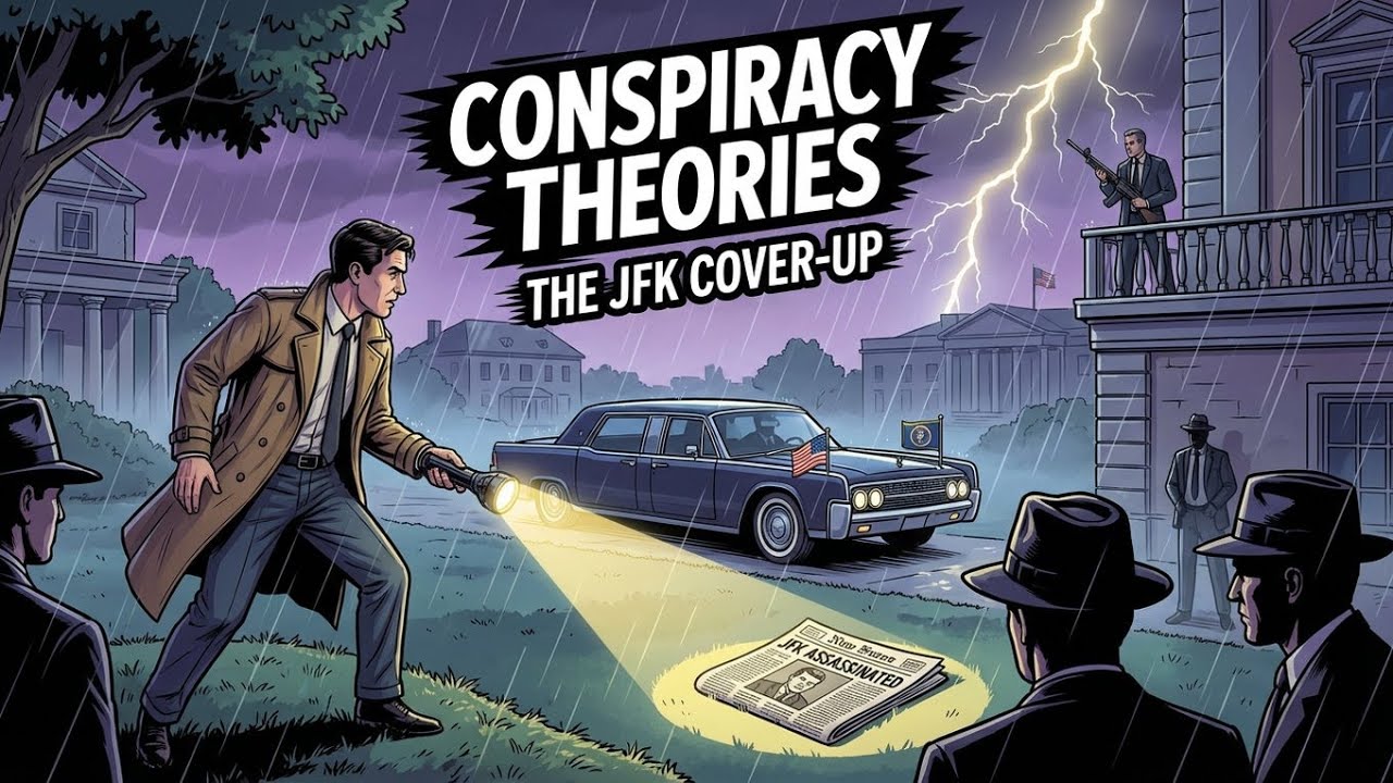 Adult Conspiracy Theories to Relax and Sleep |  Rain Sounds For Sleep | (7 HOURS)