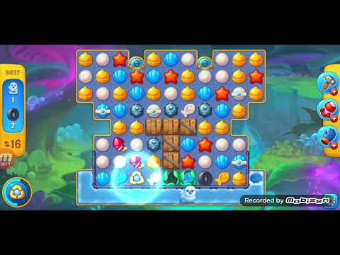 fishdom game play / level 8037 / 피쉬돔 모바일 게임 / subscribe / 구독 좋아요 눌러주세요 감사합니다 ~ thank you  ~