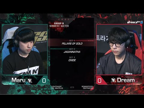 [2021 GSL S1] Ro.16 Group B Match3 Maru vs Dream