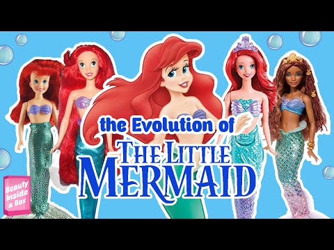 The Evolution Of The Little Mermaid Ariel Doll! 1989 To 2023!