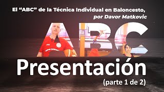 Davor Matkovic ABC de Técnica individual – Introducción Parte 1 de 2