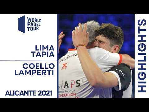 PAST AND FUTURE CLASH | Lima/Tapia VS Coello/Lamperti | Alicante 2021 | Padel Flashback