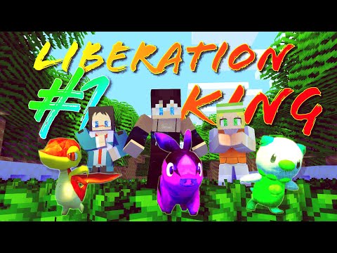 Pixelmon Liberation King - WELCOME TO NUMEVA TOWN! -  Episode 1 (Minecraft Pixelmon Roleplay)