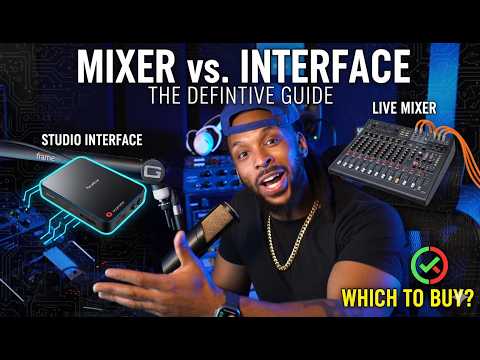 The REAL Difference Between Mixers, Audio Interfaces, Control Surfaces & Creator Consoles