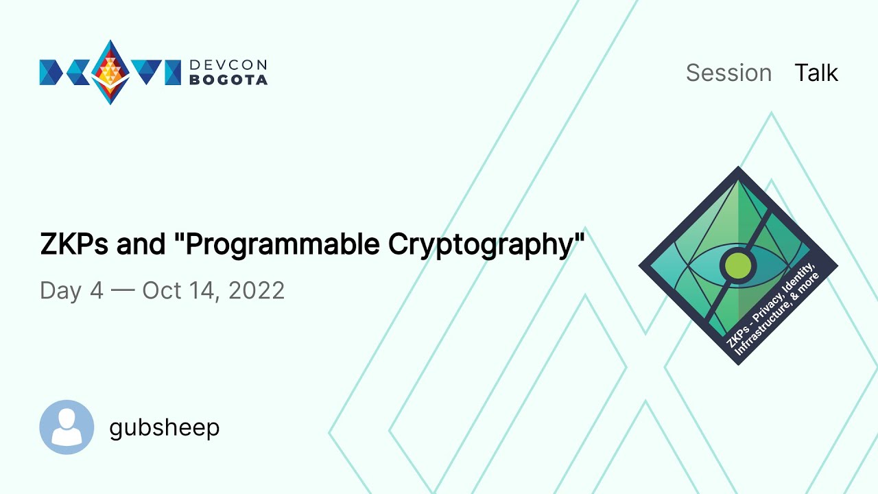 ZKPs and "Programmable Cryptography" preview