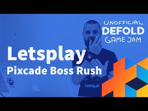 #UDGJ1 - Letsplay Pixcade Boss Rush - My wrists hurt so much