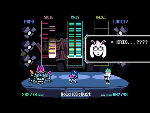 THROUGH THE FIRE AND FLAMES IN DELTARUNE