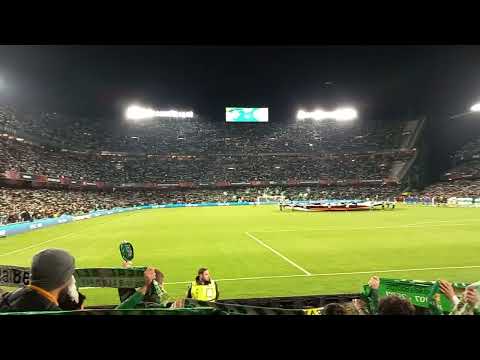 Real Betis v Rangers before kick-off