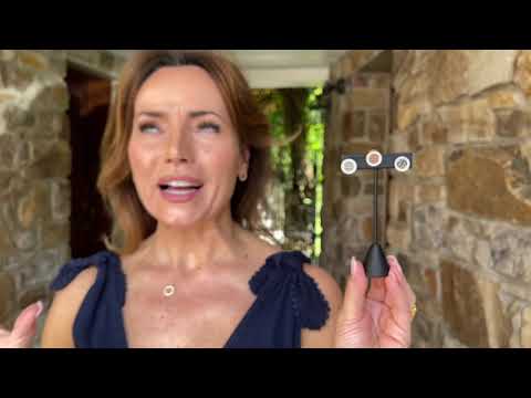 Italian Flower Design Pave Button Earrings