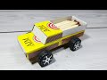 How To Make A Pickup Truck DIY Matchbox Truck DC Motor And Battery