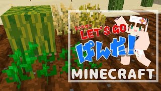 【Let's go ぱんだ！】でっかい畑を作ろう！【マイクラ】