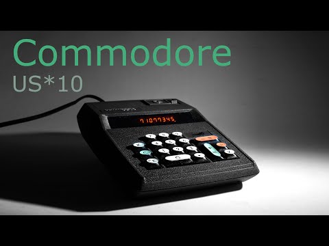 Vintage Calculator Repair - Commodore US*10 - and Demonstration