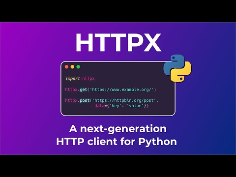 HTTPX Tutorial - A next-generation HTTP client for Python