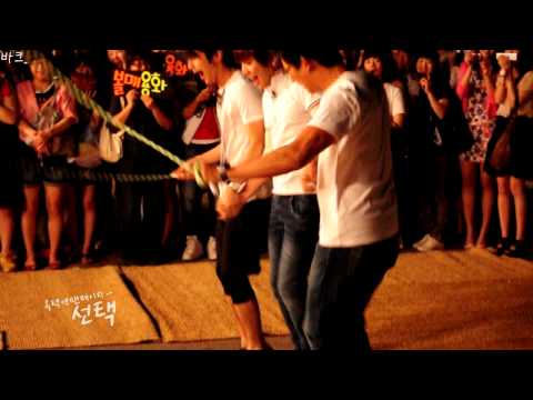 100617 2PM Taecyeon with SJ Siwon and CN blue Yonghwa - Jumping together 3 [Taecyeon's Fan Cam]