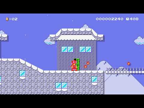 Super Mario Maker 2 🔧 Toadettes Winter Adventure 🔧 by ZoneVD