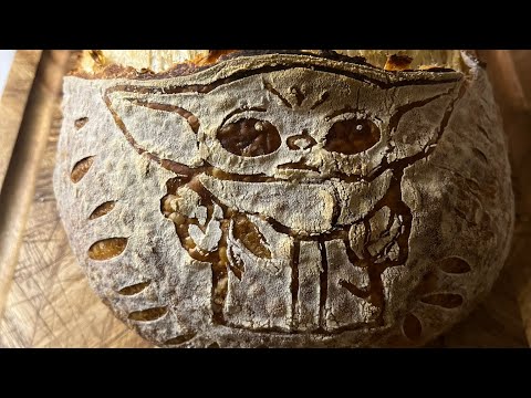 The Mandalorian: Grogu Sourdough Bread