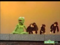 Classic Sesame Street Kermit Counts Monkeys