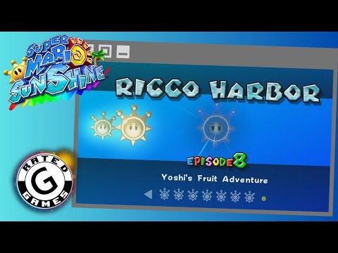 Yoshi's Fruit Adventure | Ricco Harbor Episode 8 (Super Mario Sunshine)