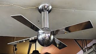 Beverly Hills Fan Co Stratos Ceiling Fan in chrome 42: