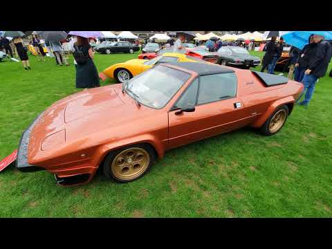 Rare! 1977 Lamborghini Silhouette 2996cc Exterior Video View at London HAC Concours Event 2020