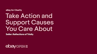 Take action & support causes you care about with eBay for Charity