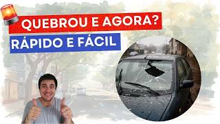 Como Trocar o Vidro Parabrisa pelo SEGURO (Passo-a-Passo)