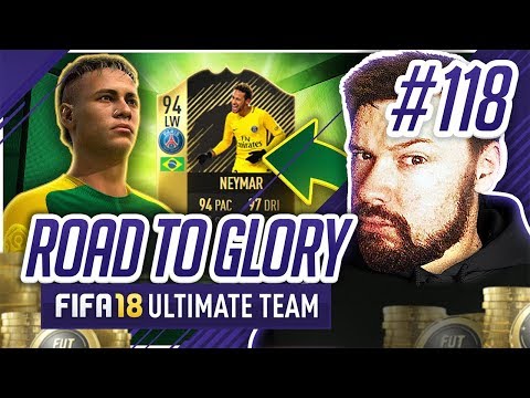 95 IN FORM NEYMAR?!! - #FIFA18 Road to Glory! #118 Ultimate Team