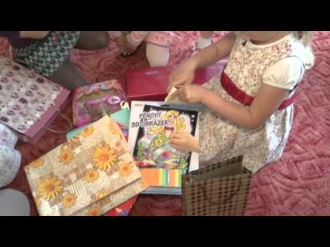 Eliska a Barborka oslava narozenin