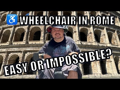 Rome Italy 🇮🇹 in 3 Days: A Wheelchair-Friendly Adventure!
