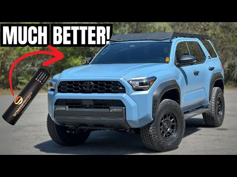 Protect Your NEW 4Runner Screen With This Quick Fix