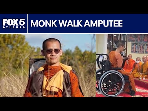 Monks continue peace walk through Georgia | FOX 5 News