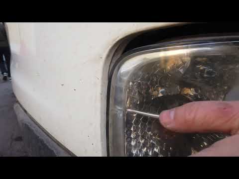 Как снять фару на Фиат Дукато: простая инструкция