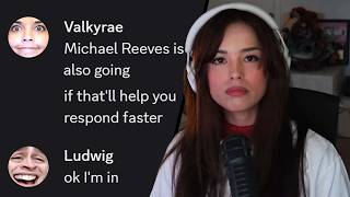 Valkyrae talks about Ludwig and Michael Reeves' bromance