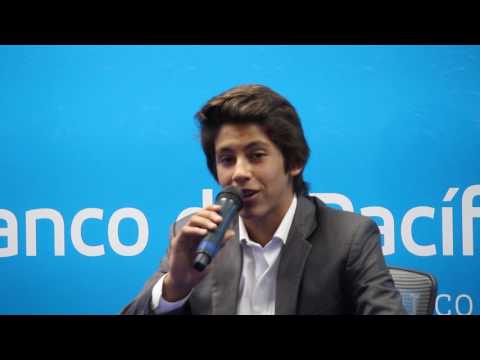 Tenista Álvaro Guillén firmó convenio de auspicio con Entidad Bancaria.