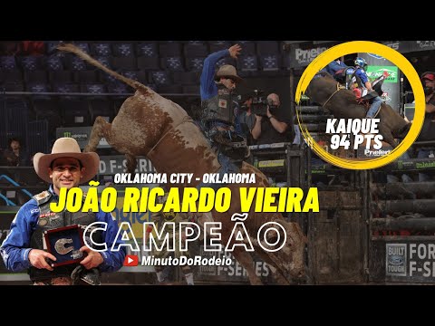 João Ricardo venceu etapa de Oklahoma e Kaique Pacheco marcou 94,00 pontos em Chiseled