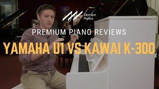 Video thumbnail for 🎹Yamaha U1 vs Kawai K-300 Upright Piano Comparison, Review, & Demo🎹 by Merriam Music