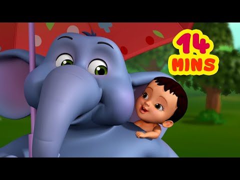 Cute Little Hati - The Elephant Rhyme | Bengali Rhymes for Children Collection | Infobells