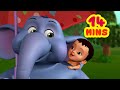Cute Little Hati The Elephant Rhyme Bengali Rhymes For Children Collection Infobells